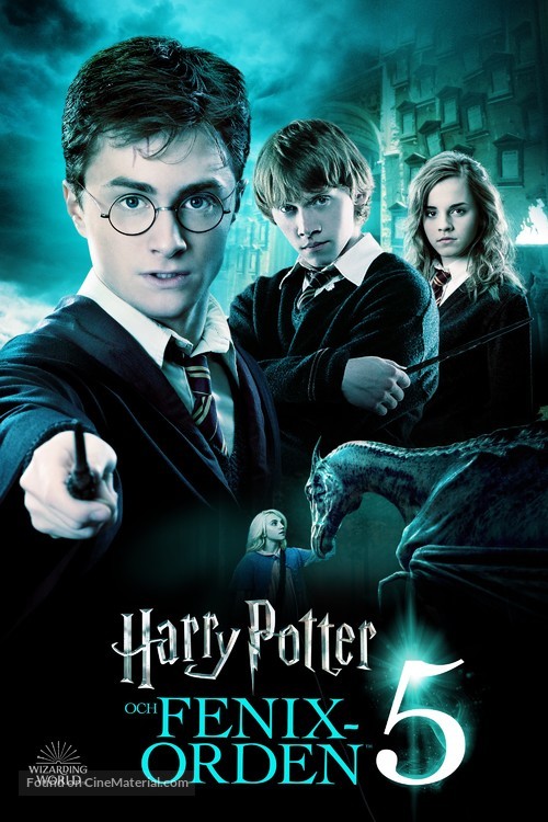 Harry Potter and the Order of the Phoenix - Swedish Video on demand movie cover