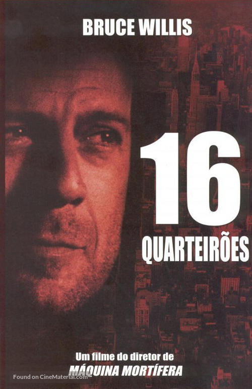 16 Blocks - Brazilian poster