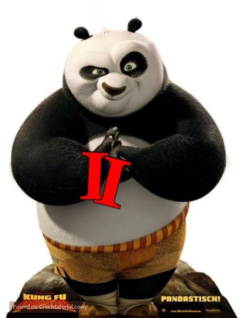 Kung Fu Panda 2 - German Movie Poster