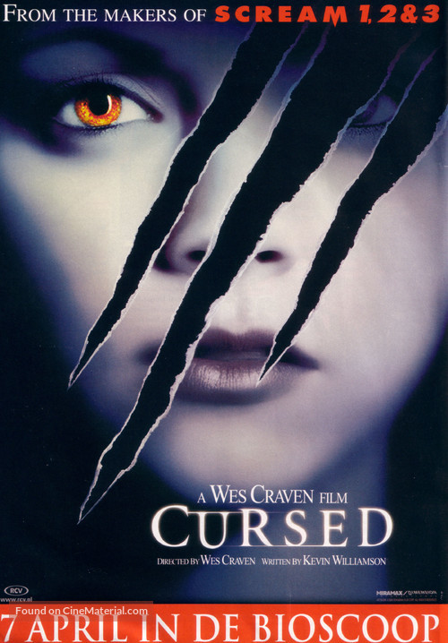 Cursed - Dutch Movie Poster