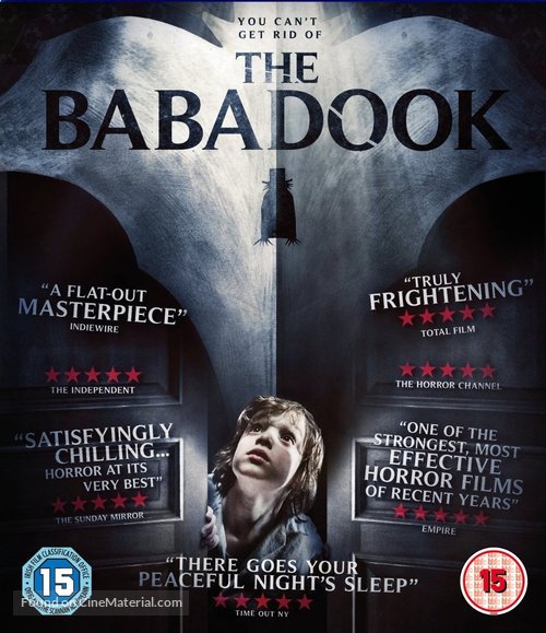 The Babadook - British Blu-Ray movie cover