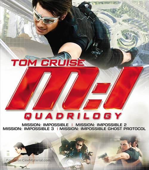 Mission: Impossible - Blu-Ray movie cover