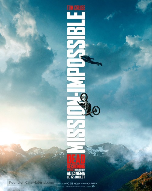Mission: Impossible - Dead Reckoning Part One - French Movie Poster