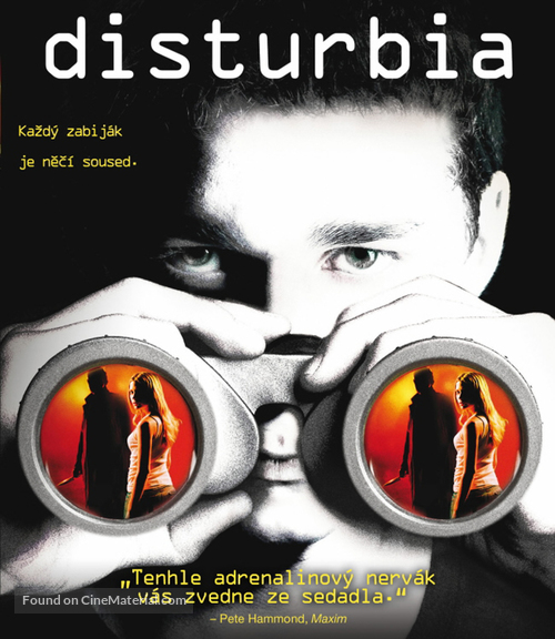 Disturbia - Czech Blu-Ray movie cover