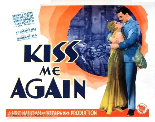 Kiss Me Again - Movie Poster