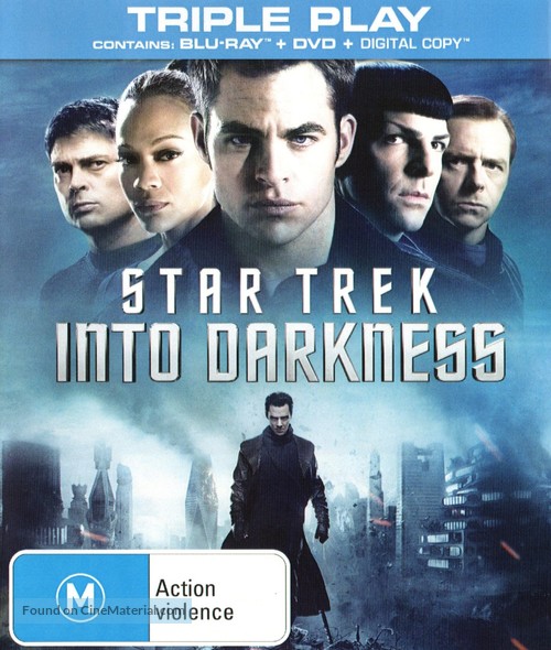 Star Trek Into Darkness - Australian Movie Cover