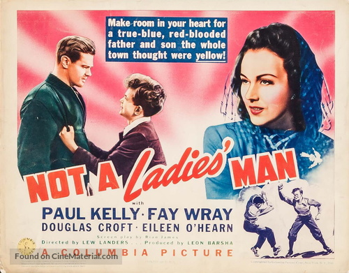 Not a Ladies&#039; Man - Movie Poster