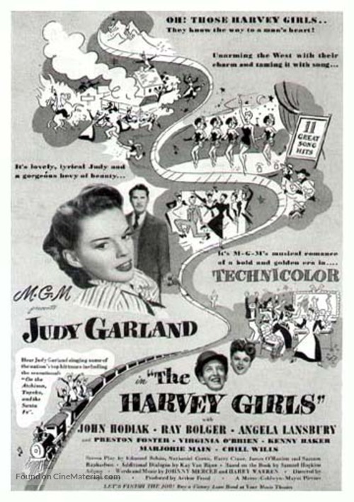 The Harvey Girls - poster