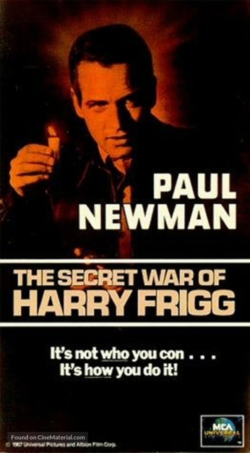 The Secret War of Harry Frigg - VHS movie cover