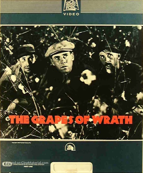 The Grapes of Wrath - Movie Cover