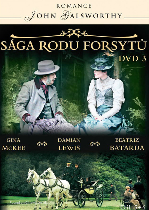 &quot;The Forsyte Saga&quot; - Czech DVD movie cover