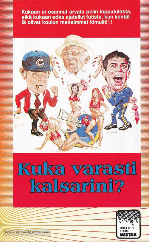 The Kinky Coaches and the Pom Pom Pussycats - Finnish VHS movie cover