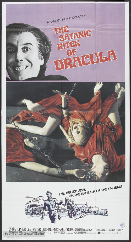 The Satanic Rites of Dracula - Movie Poster