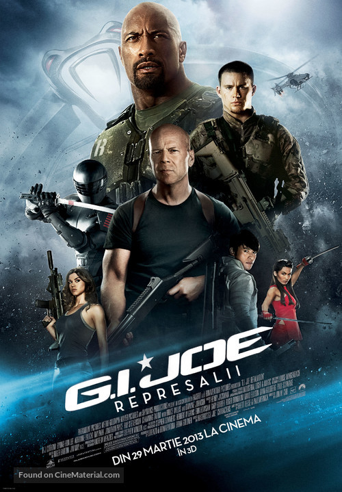 G.I. Joe: Retaliation - Romanian Movie Poster