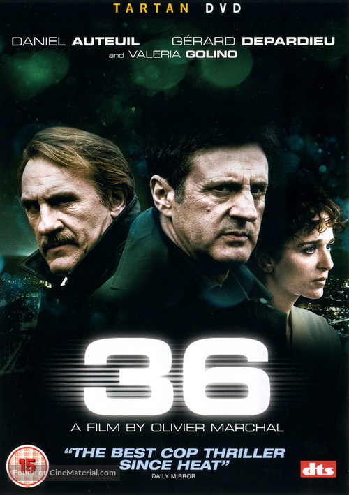 36 Quai des Orf&egrave;vres - British DVD movie cover