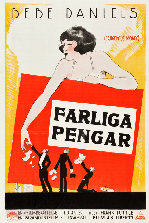 Dangerous Money - Swedish Movie Poster