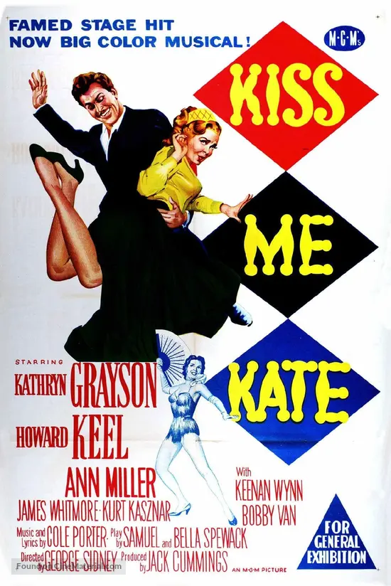 Kiss Me Kate - Australian Movie Poster