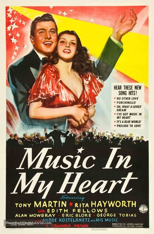 Music in My Heart - Movie Poster