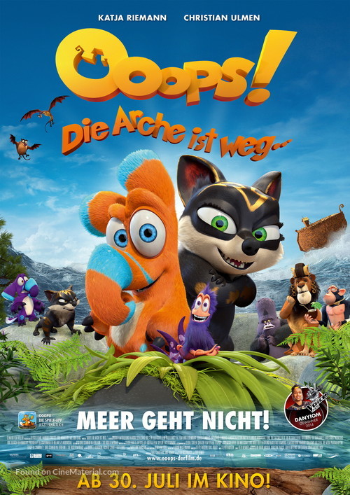 Ooops! Noah is gone... - German Movie Poster