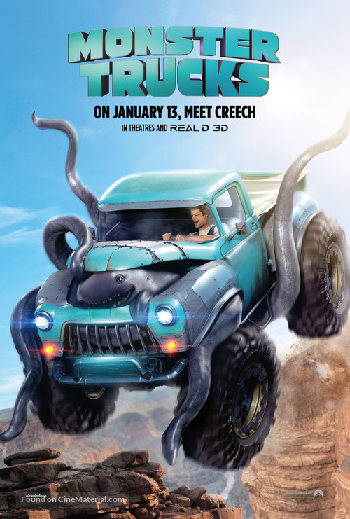 Monster Trucks - Movie Poster