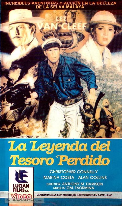 Leggenda del rubino malese, La - Spanish VHS movie cover