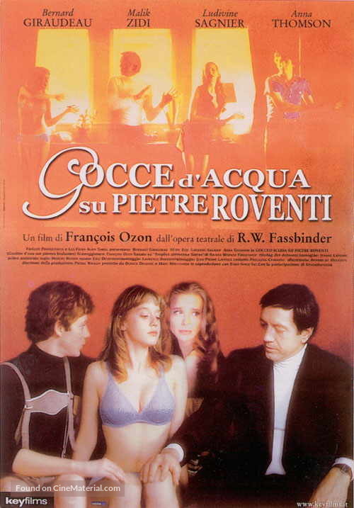 Gouttes d&#039;eau sur pierres br&ucirc;lantes - Italian Movie Poster