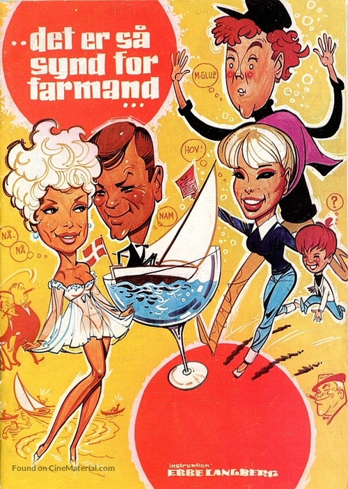 Det er s&aring; synd for farmand - Danish Movie Poster