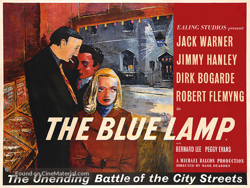 The Blue Lamp - British Movie Poster