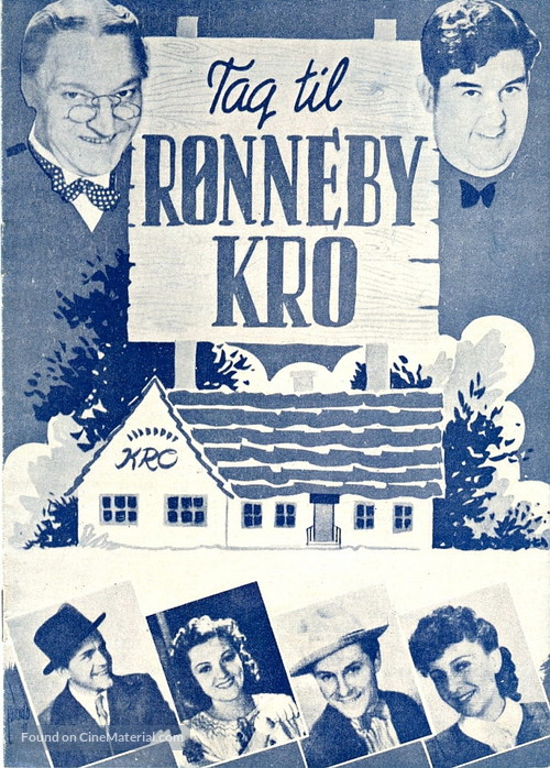 Tag til R&oslash;nneby Kro - Danish Movie Poster