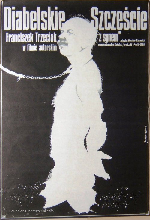 Diabelskie szczescie - Polish Movie Poster