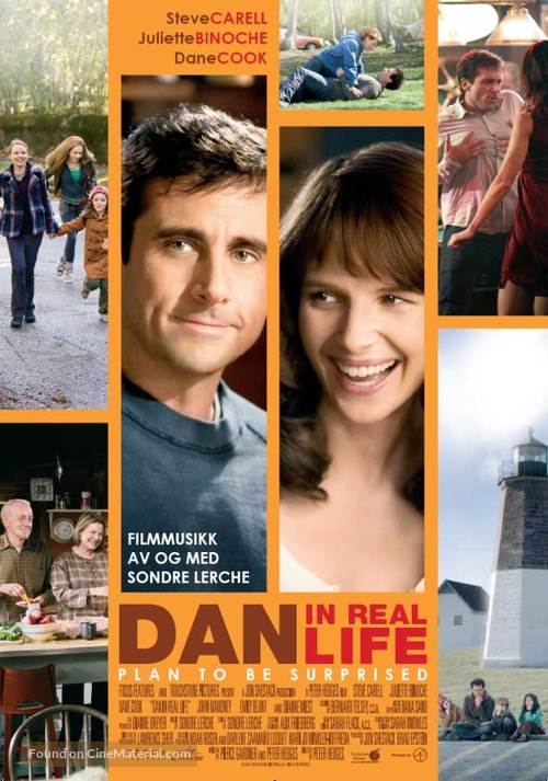 Dan in Real Life - Norwegian Movie Poster
