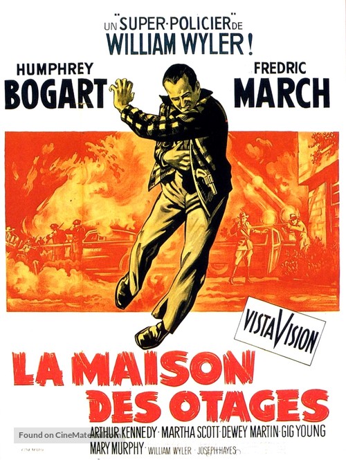 The Desperate Hours - French Movie Poster