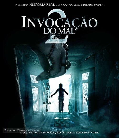 The Conjuring 2 - Brazilian Blu-Ray movie cover