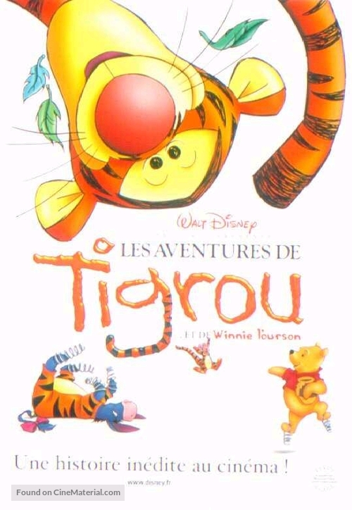 The Tigger Movie - French Movie Poster
