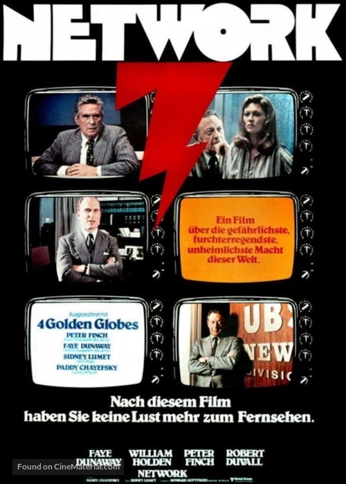 Network - German Movie Poster
