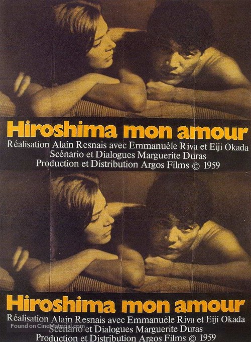 Hiroshima mon amour - French Movie Poster