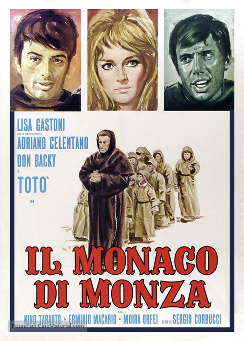 Il monaco di Monza - Italian Movie Poster