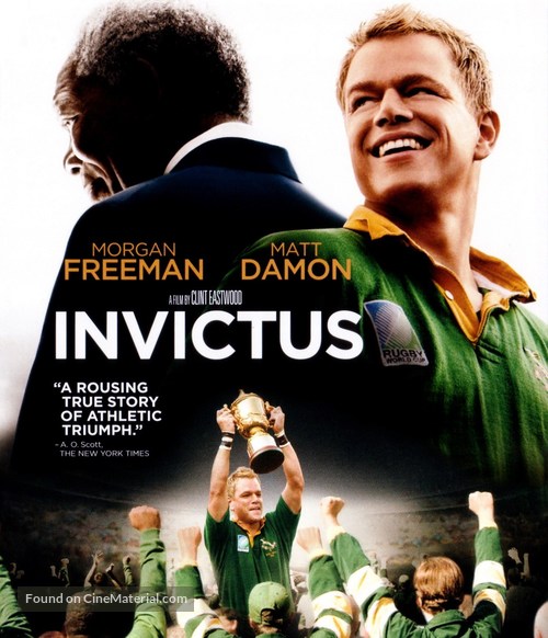 Invictus - Blu-Ray movie cover