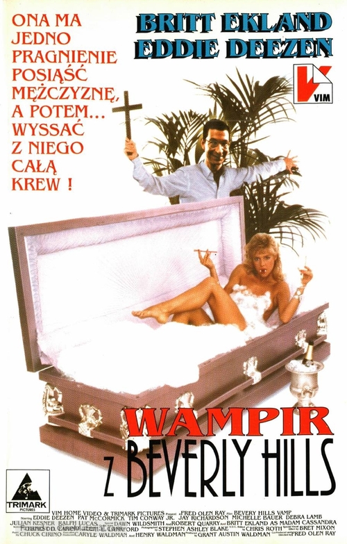 Beverly Hills Vamp - Polish Movie Cover