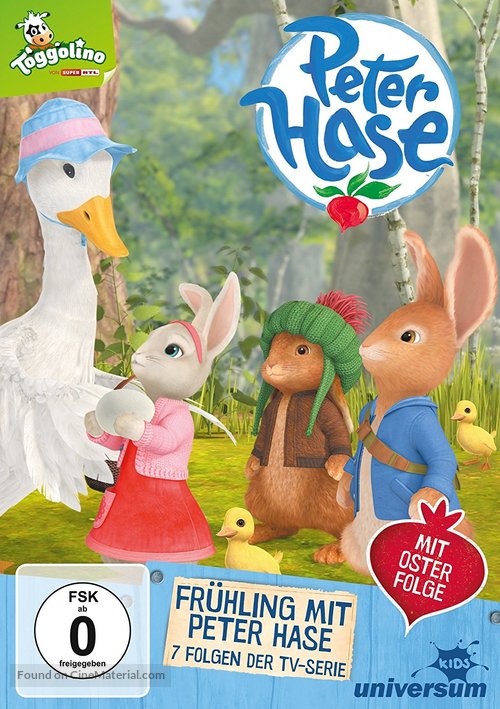 &quot;Peter Rabbit&quot; - German DVD movie cover