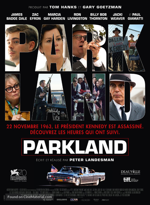 Parkland - French Movie Poster