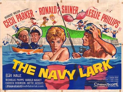 The Navy Lark - British Movie Poster