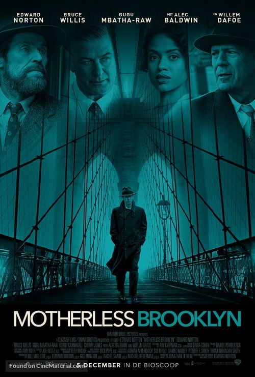 Motherless Brooklyn - Dutch Movie Poster