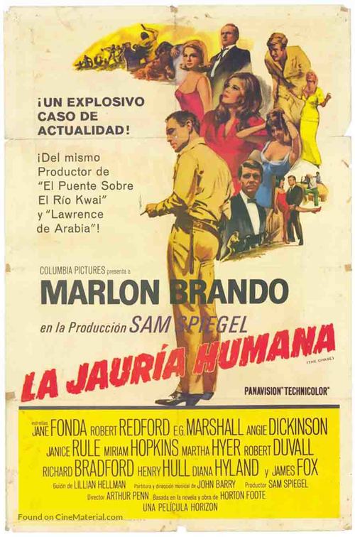 The Chase - Argentinian Movie Poster