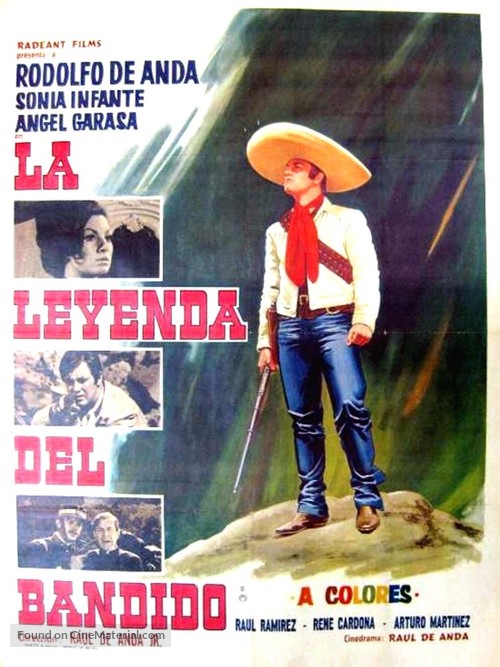 La leyenda del bandido - Spanish Movie Poster