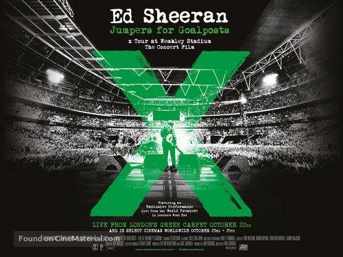 Ed Sheeran Jumpers for Goalposts - British Movie Poster