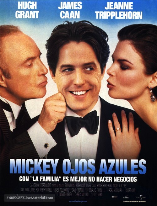 Mickey Blue Eyes - Spanish Movie Poster