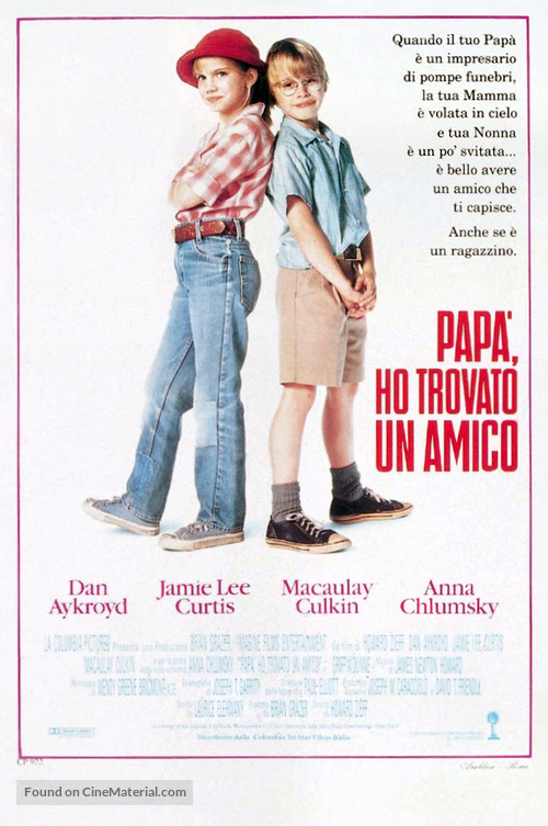 My Girl - Italian Theatrical movie poster