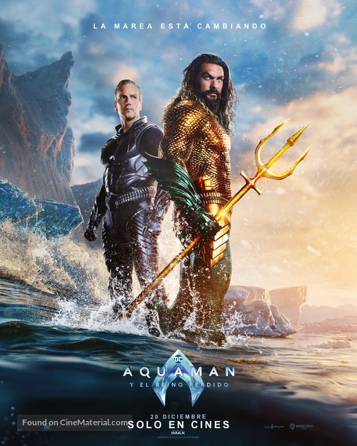Aquaman and the Lost Kingdom - Spanish Movie Poster