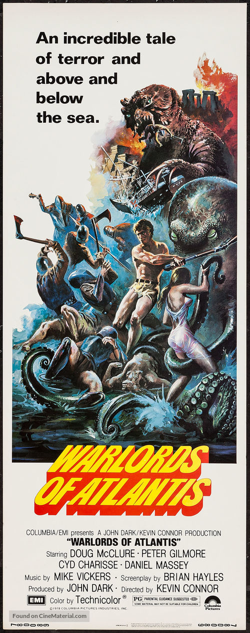 Warlords of Atlantis - Movie Poster